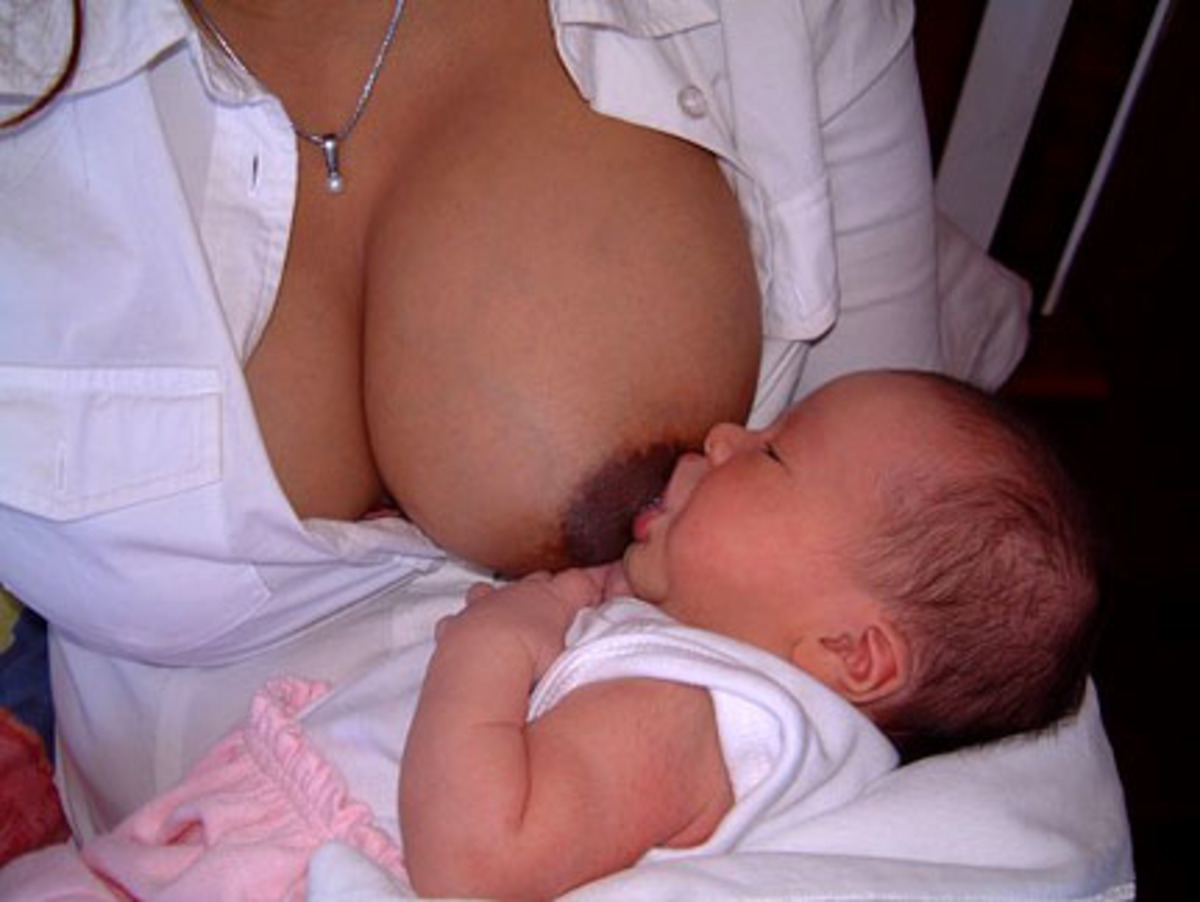 Men breast feeding xxx