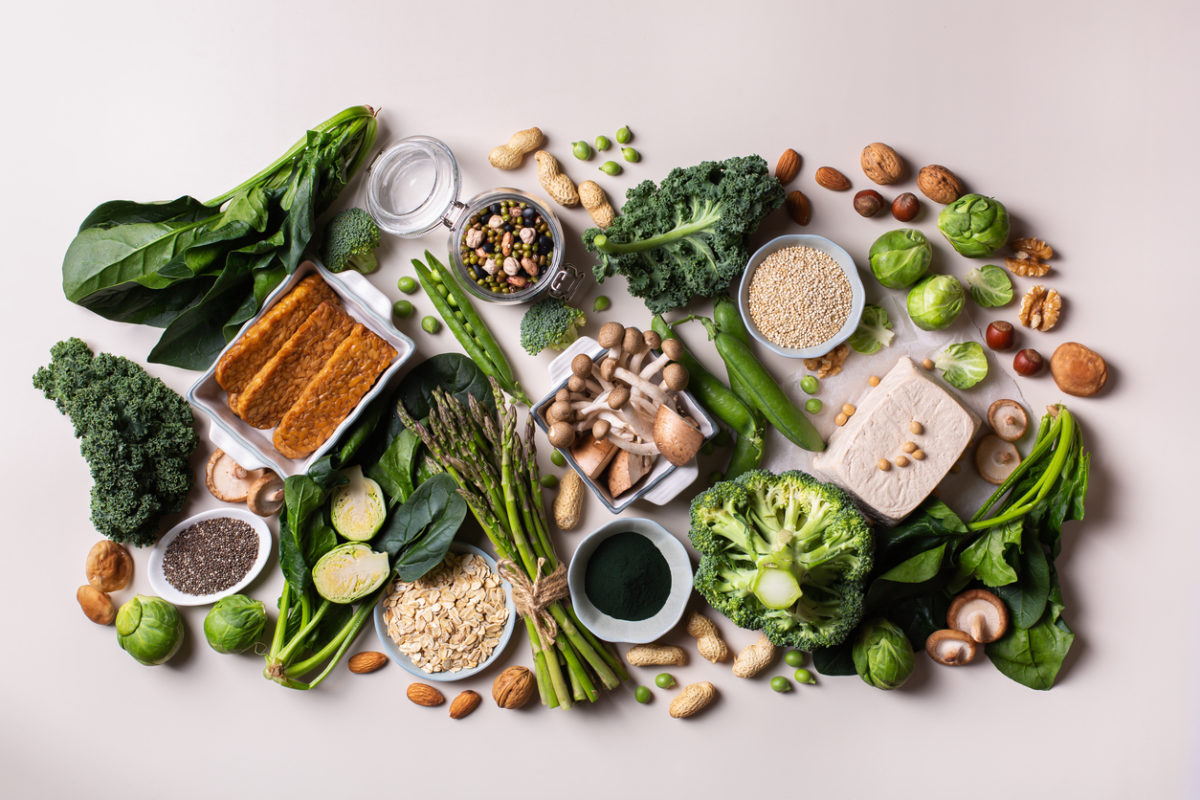 vegan διατροφή, ποικιλία λαχανικών
