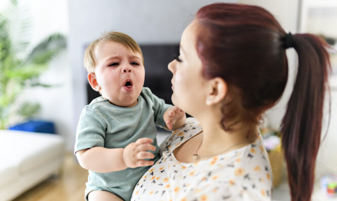 μωρό, βήχας, κοκκύτης