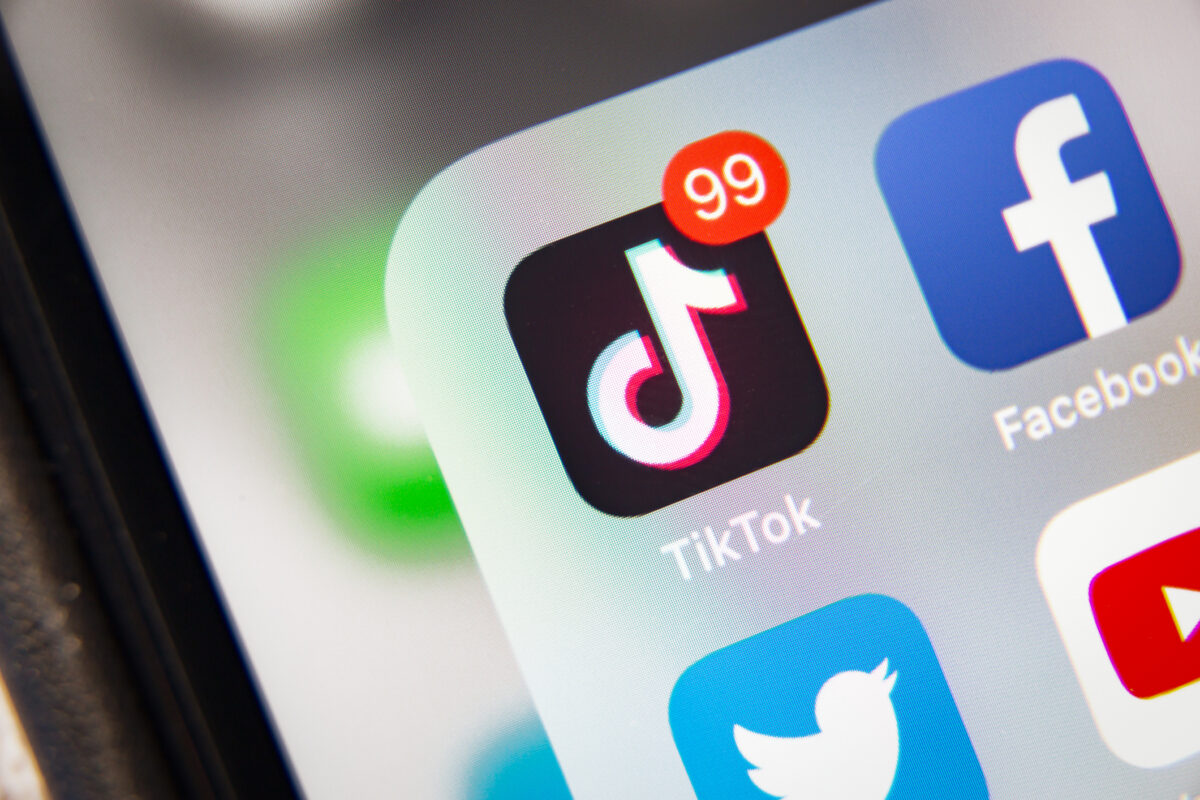 TikTok, εφαρμογή στο κινητό